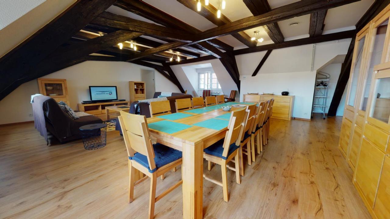 Apartamento Aux Bijoux De Colmar - Le Saphir - 1 Parking Gratuit Exterior foto