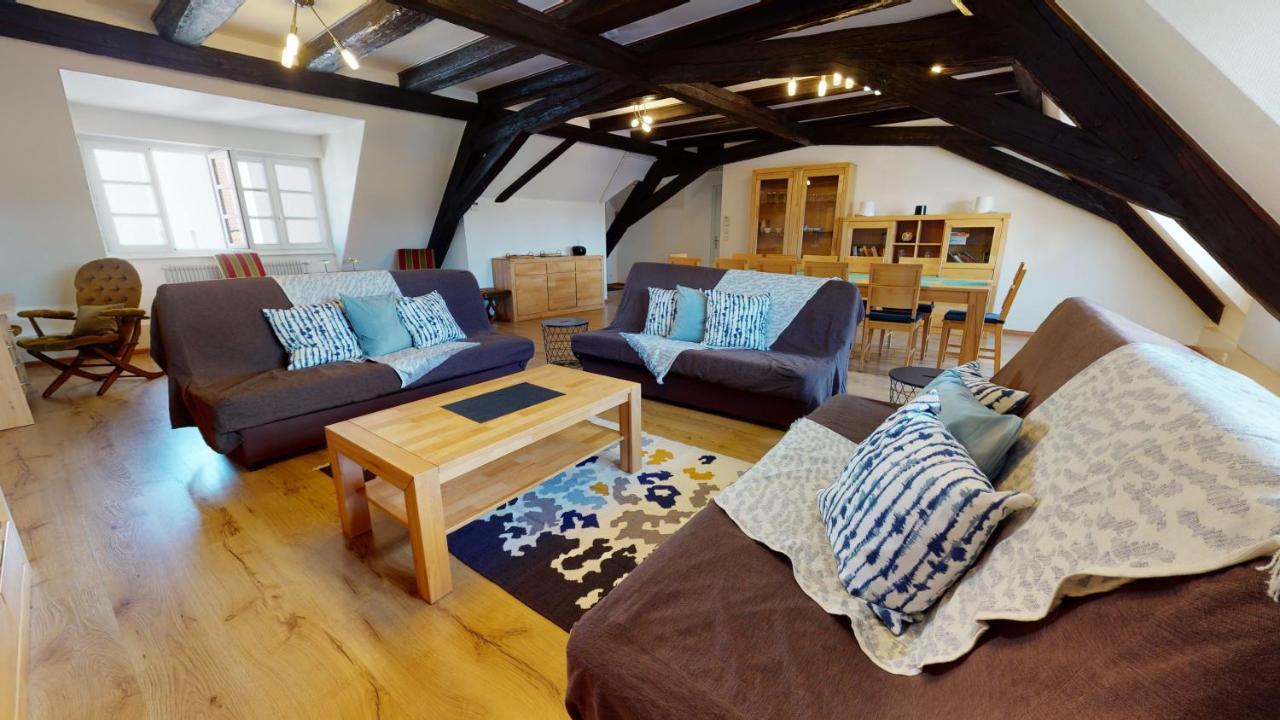 Apartamento Aux Bijoux De Colmar - Le Saphir - 1 Parking Gratuit Exterior foto